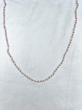 Load image into Gallery viewer, Pearl necklaces on Red Silk  | Ready To Ship

