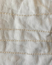 Load image into Gallery viewer, Pearl necklaces on White Silk | Ready To Ship
