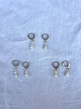 Load image into Gallery viewer, Pearl Huggie Hoops | Ready to Ship
